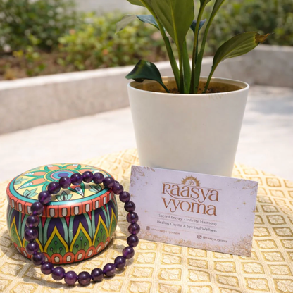 Amethyst Bracelet – Peace, Protection & Spiritual Growth