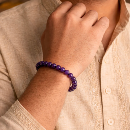 Amethyst Bracelet – Peace, Protection & Spiritual Growth