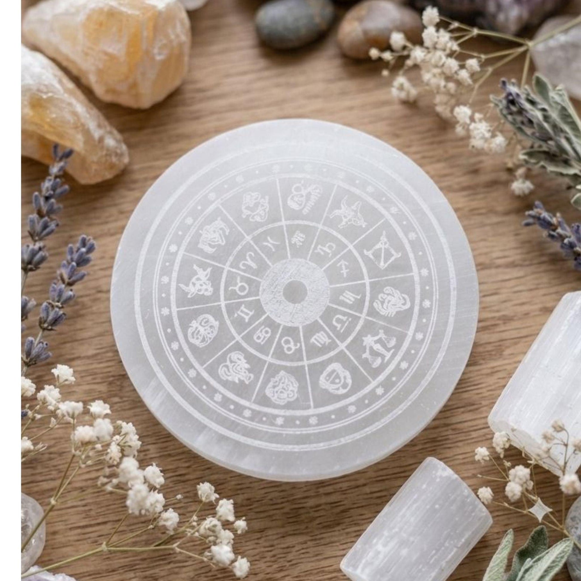 selenite plate crystals
