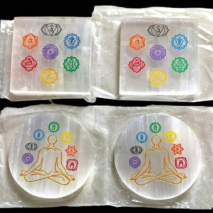 Selenite Plate - Purify, Charge & Elevate