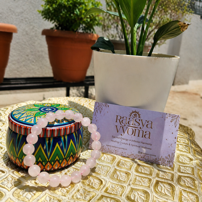 Rose Quartz Bracelet – Love, Healing & Emotional Balance