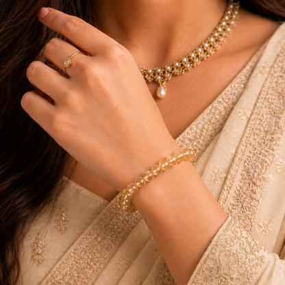 Citrine Bracelet – Prosperity, Success & Positive Energy