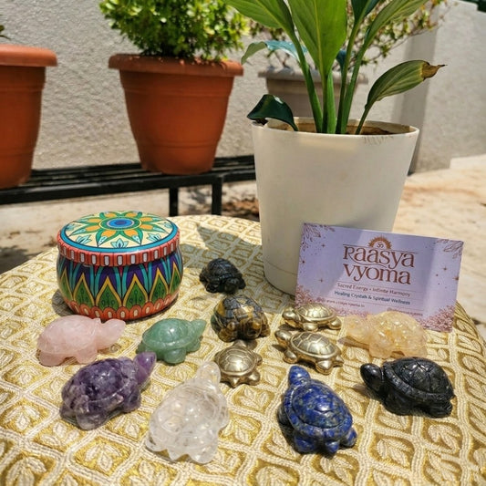 Crystal Tortoise – Longevity, Stability & Prosperity
