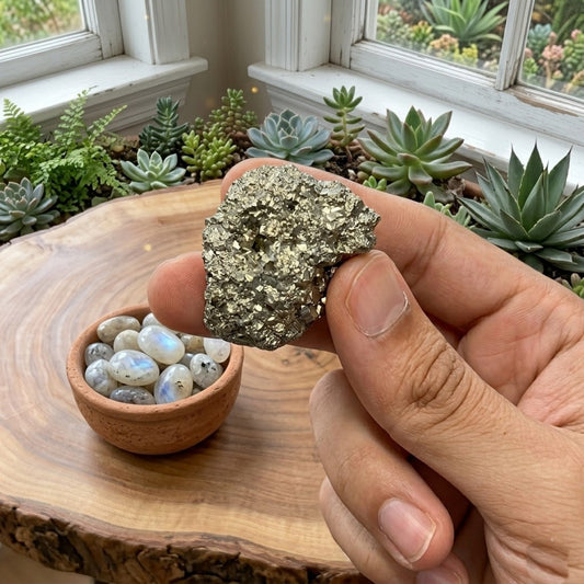 Raw Pyrite Stones – Nature's Treasure of Wealth & Protection