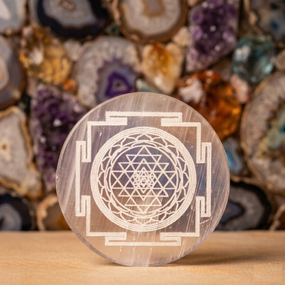 Selenite Plate - Purify, Charge & Elevate