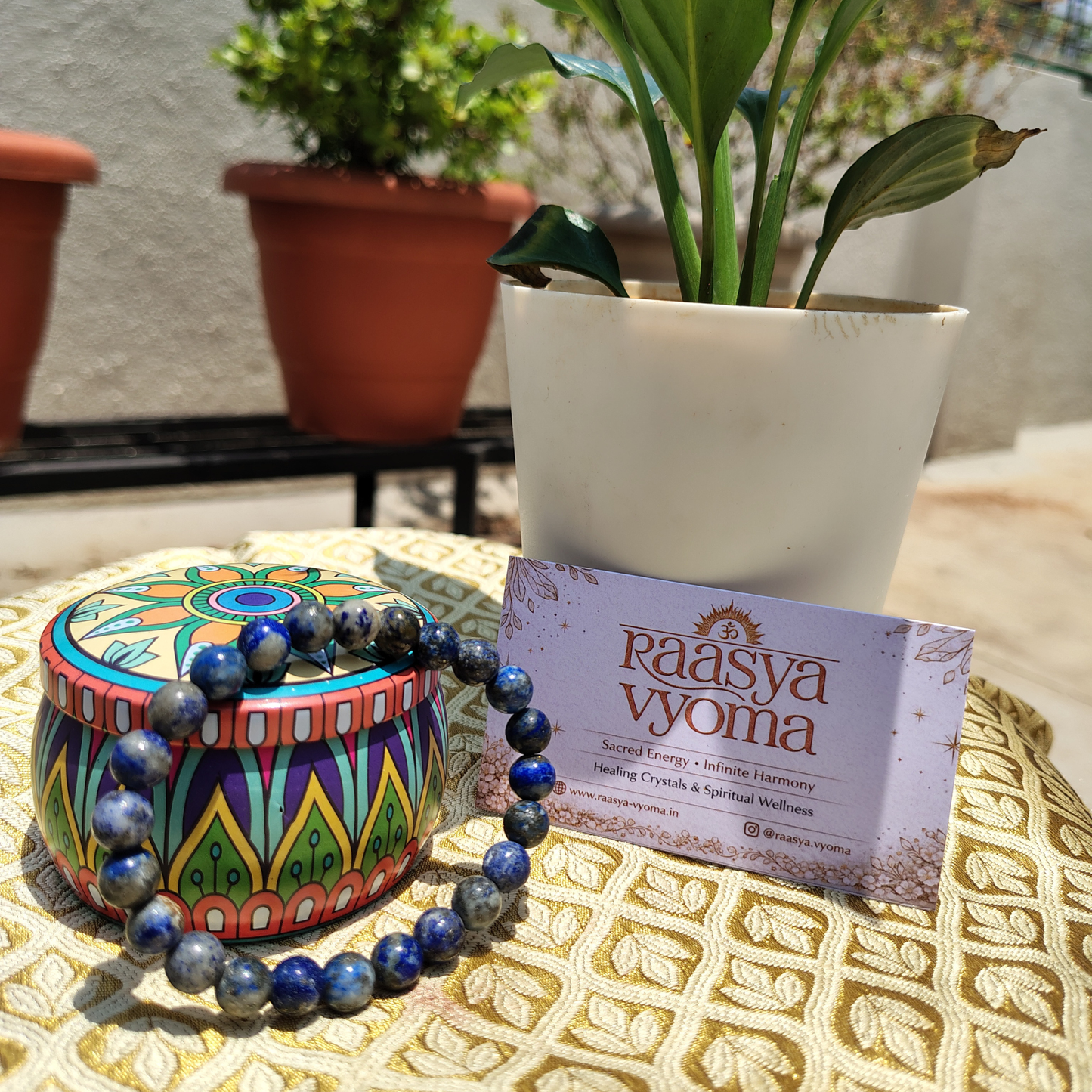 Lapis Lazuli Bracelet – Wisdom, Truth & Inner Power