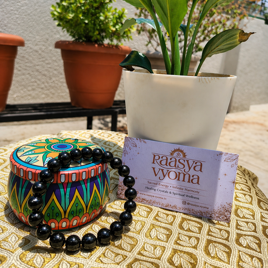 Black Tourmaline Bracelet – Shield Against Negativity