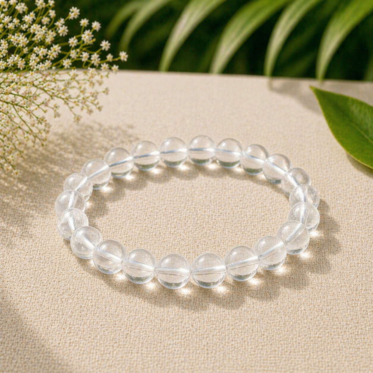 Clear Quartz Bracelet – Master Healer & Energy Amplifier