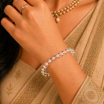 Clear Quartz Bracelet – Master Healer & Energy Amplifier