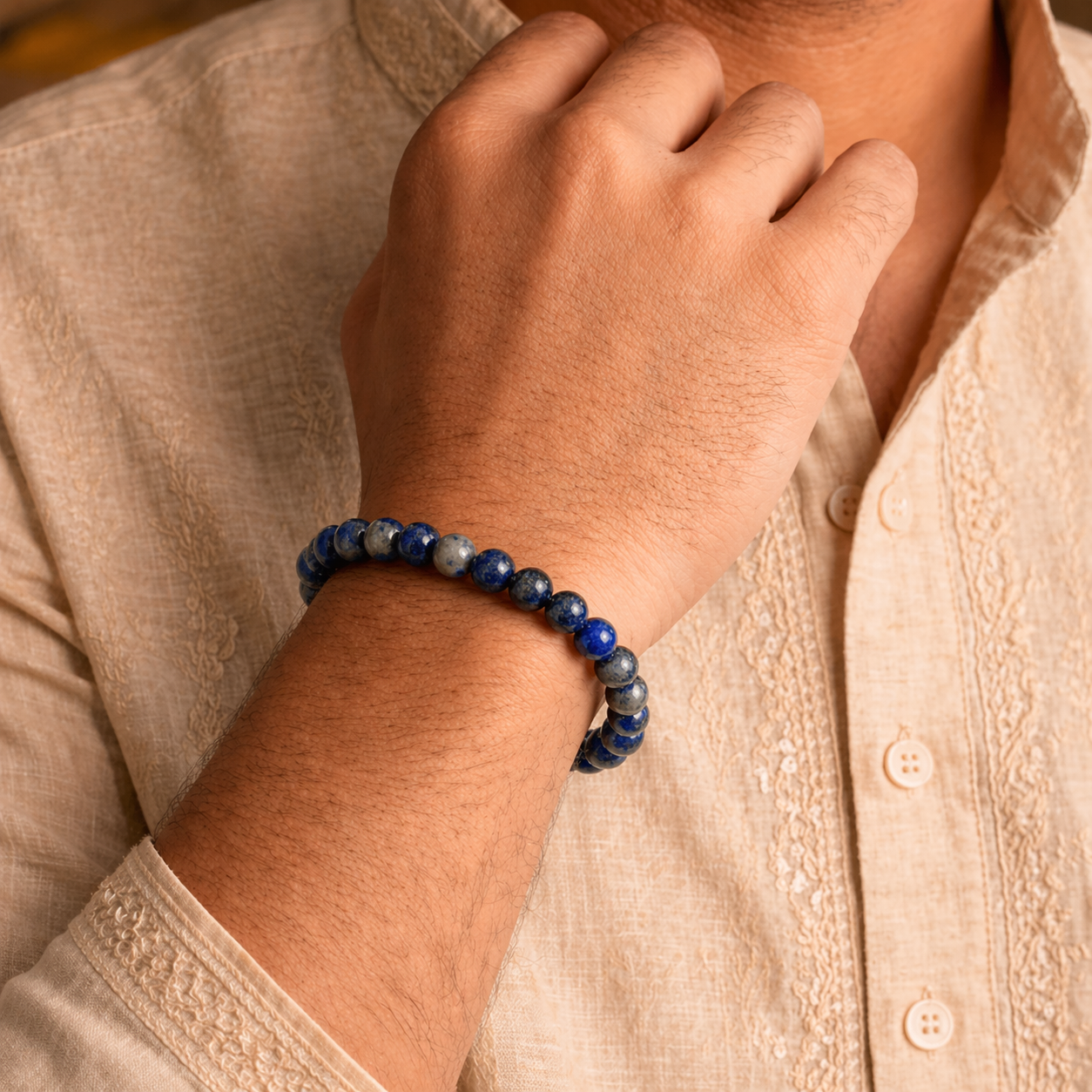 Lapis Lazuli Bracelet – Wisdom, Truth & Inner Power