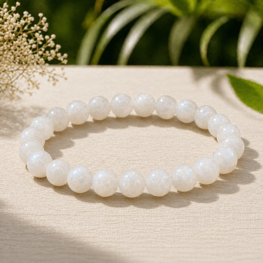Moonstone Bracelet – Intuition, Calm & Divine Feminine Energy