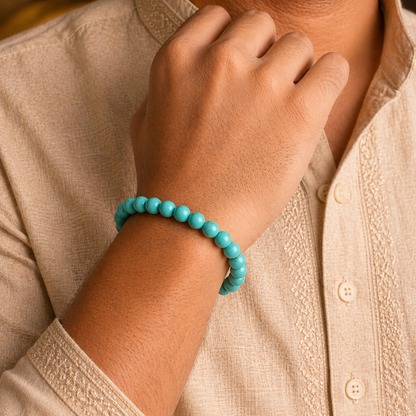 Turquoise Bracelet – Healing, Protection & Good Fortune