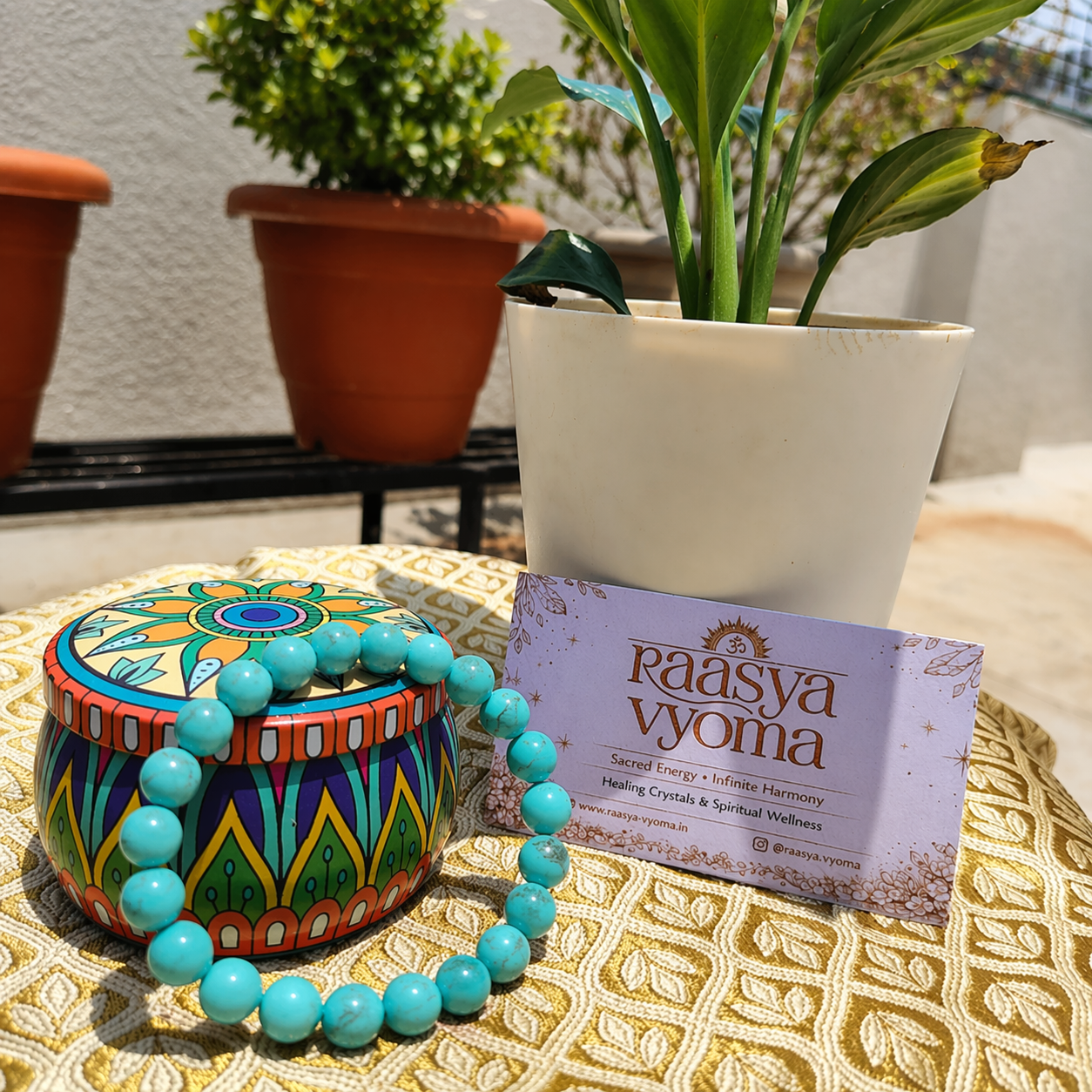 Turquoise Bracelet – Healing, Protection & Good Fortune