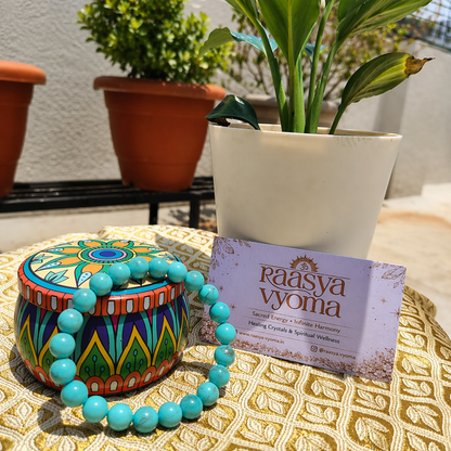 Turquoise Bracelet – Healing, Protection & Good Fortune