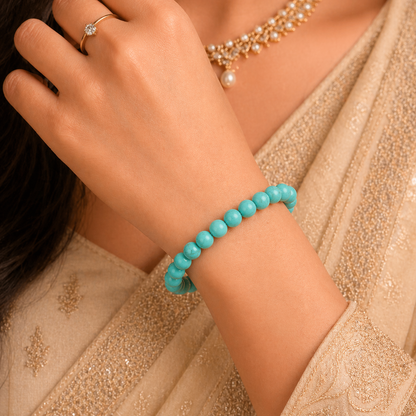 Turquoise Bracelet – Healing, Protection & Good Fortune
